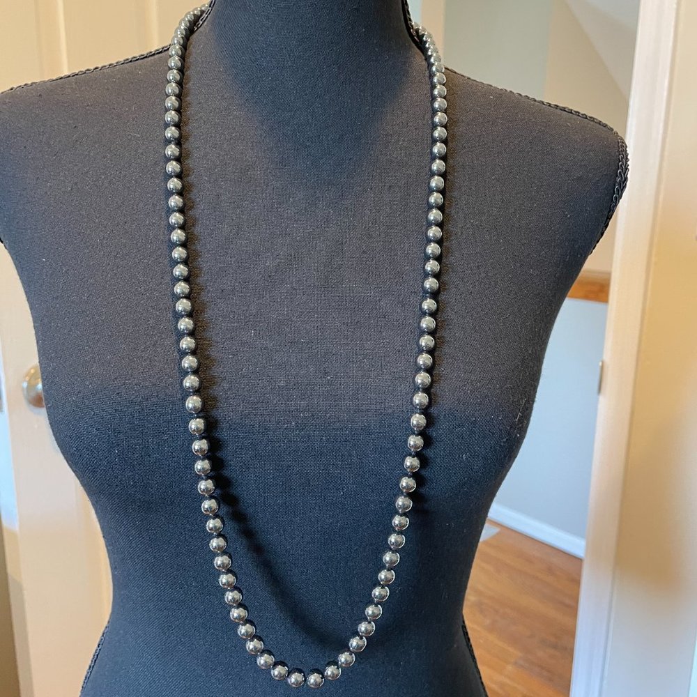 Glass Bead Necklace - Picture 2 of 4